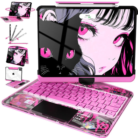 Dstou 2025 New iPad Magic Keyboard Y2K Applicable to Apple Tablets