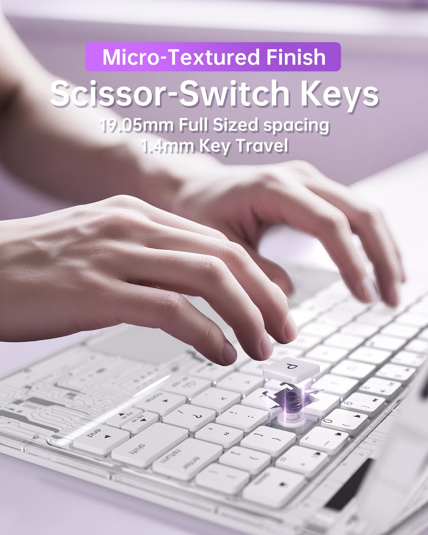 Dstou 2025 New iPad Magic Keyboard Applicable to Apple Tablets